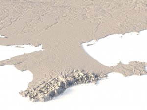 Ukraine STL 3D-Druckmodell