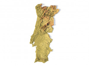 Portugal STL 3D-Druckmodell