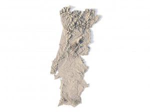 Portugal STL 3D Print Model