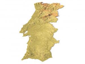 Portugal STL 3D Print Model