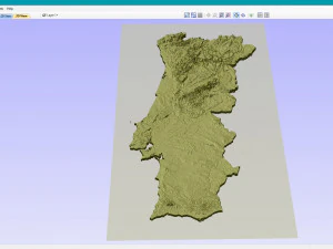 Portugal STL 3D Print Model