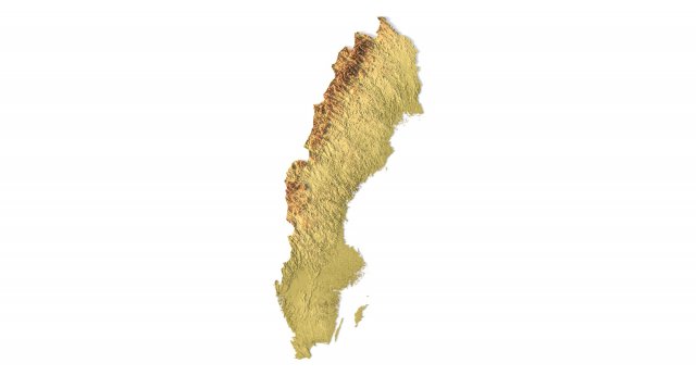 Sweden STL Model Cetak 3D .c4d .max .obj .3ds .fbx .stl .blend 