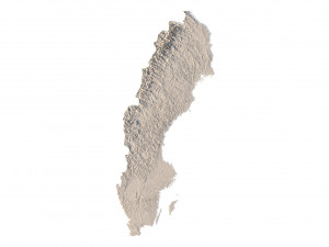 Sweden STL Model Cetak 3D
