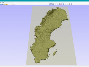 Sweden STL Model Cetak 3D