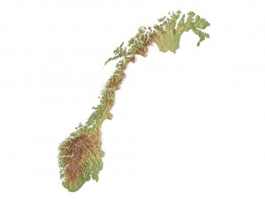 Norway STL 3D Baskı Modeli