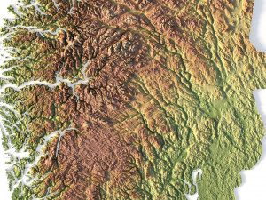 Norway STL 3D Baskı Modeli