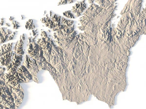 Norway STL 3D Print Model