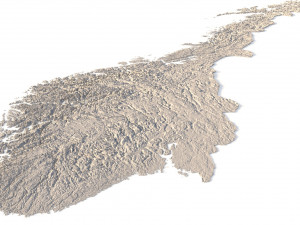Norway STL 3D Baskı Modeli