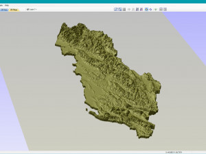 Albania STL 3D Baskı Modeli