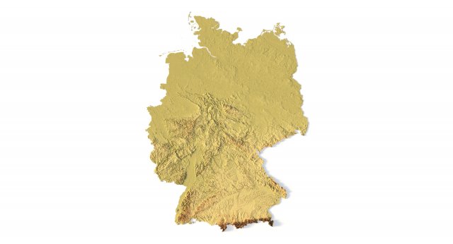 Germany STL 3D प्रिंट मॉडल .c4d .max .obj .3ds .fbx .stl .blend 