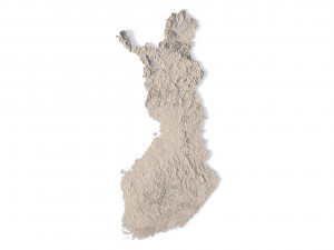 Finland STL 3D-Druckmodell