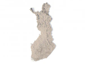 Finland STL 3D Print Model