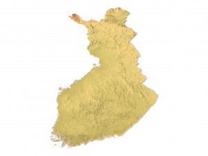 Finland STL 3D-Druckmodell