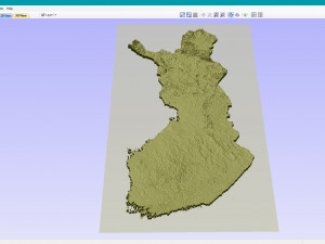 Finland STL 3D-Druckmodell