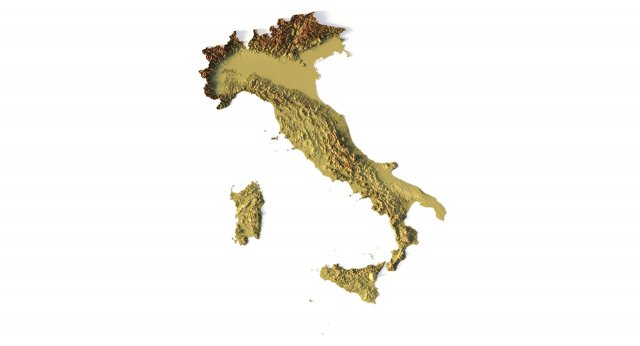 Italy STL 3D Принт Модель .c4d .max .obj .3ds .fbx .stl .blend 