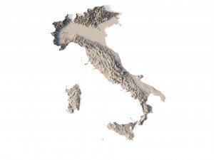 Italy STL 3D Принт Модель