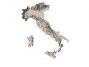 Italy STL 3D Print Model