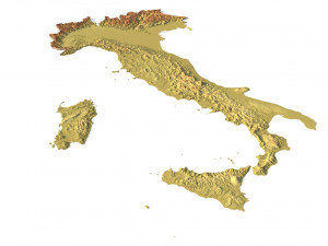 Italy STL 3D Принт Модель