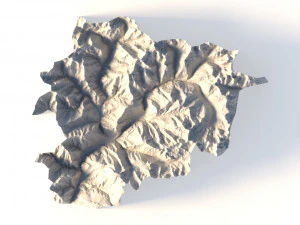 Andorra STL 3D Print Model