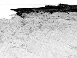 Austria Terrain for CNC Printing and Design 3D Print Model