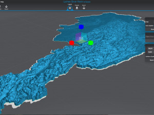 Austria Terrain for CNC Printing and Design 3D 프린트 모델