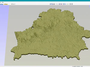 Belarus STL 3D Print Model