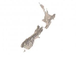 New Zealand STL 3D Принт Модель