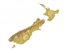 New Zealand STL 3D Принт Модель