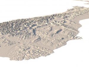 New Zealand STL 3D Print Model