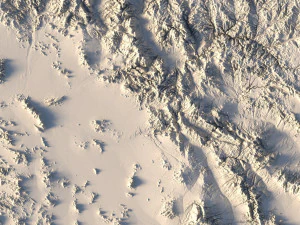 Arizona Map Topographic STL Model 3D Print Model
