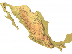 Mexico STL 3D Print Model