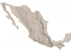Mexico STL 3D Print Model