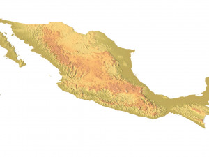 Mexico STL 3D Print Model