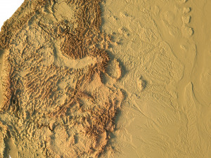 North America with Greenland STL 3D Принт Модель