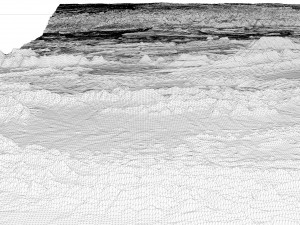 Arkansas Topographic Map STL Models 3D Baskı Modeli