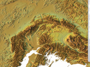 State of Alaska STL 3D Print Model