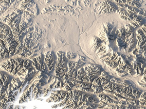 State of Alaska STL 3D Print Model