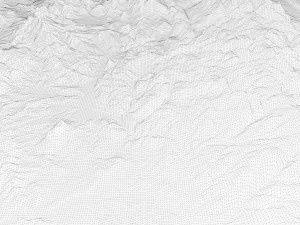 Colorado Map Topographic STL Model 3D Print Model