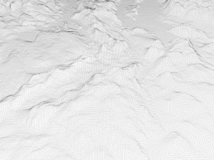 Connecticut Topographic Map STL Model 3D Print Model