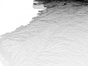 Iowa Topographic Map STL Model 3D Print Model