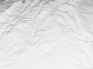 Maryland Topographic Map STL Model 3D Baskı Modeli