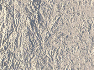 Massachusetts Topographic Map STL Model 3D Принт Модель