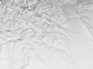 Massachusetts Topographic Map STL Model 3D Принт Модель