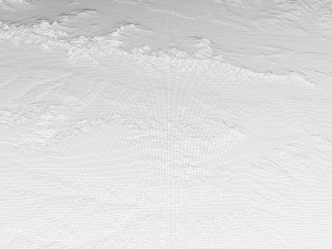 Nebraska Topographic Map STL Model 3D-Druckmodell