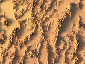 Nevada Topographic Map STL Model 3D Print Model