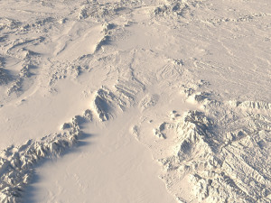 New Mexico Topographic Map STL Model 3D Baskı Modeli