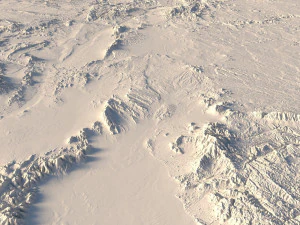 New Mexico Topographic Map STL Model 3D Print Model