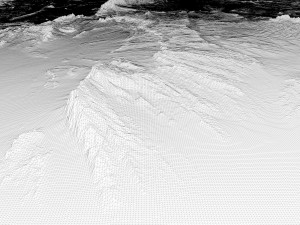 New Mexico Topographic Map STL Model 3D Baskı Modeli