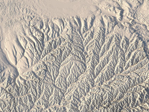 New York Topographic Map STL Model 3D 打印模型