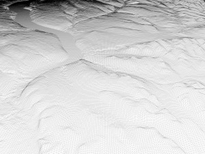 New York Topographic Map STL Model 3D 打印模型